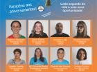 Aniversariantes mês de Abril