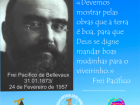 Homenagem falecimento Frei Pacífico