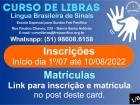 ABERTAS AS INSCRIÇÕES 